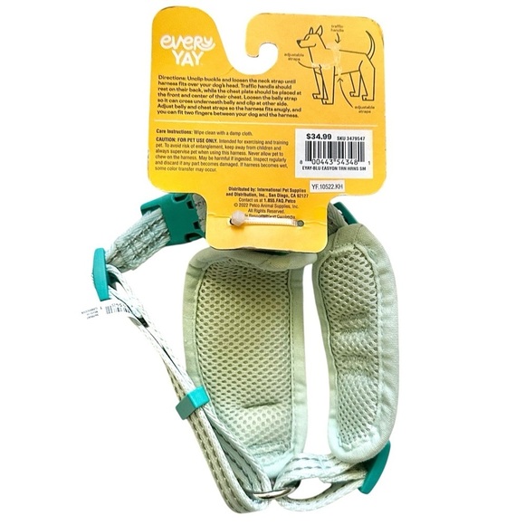 EVERYYAY Easy On Training Dog Harness in Blue - Picture 8 of 11